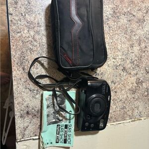 Canon Black Camera with Case